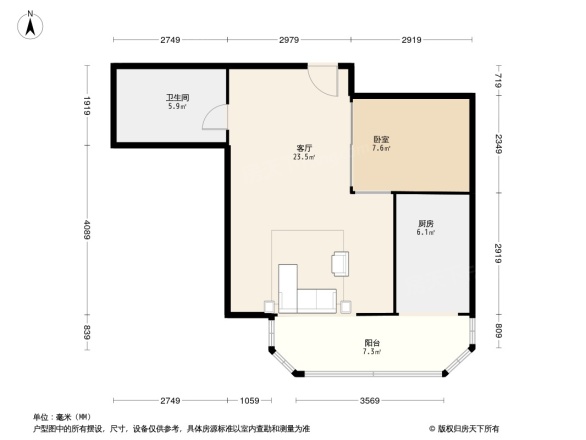 丽园C区户型图