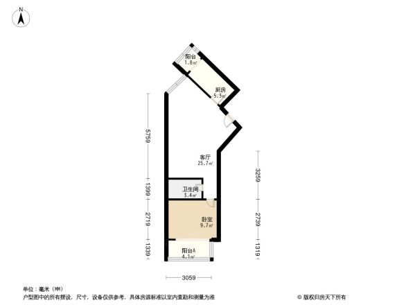 银海星月户型图