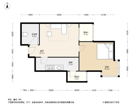 汇新家园户型图