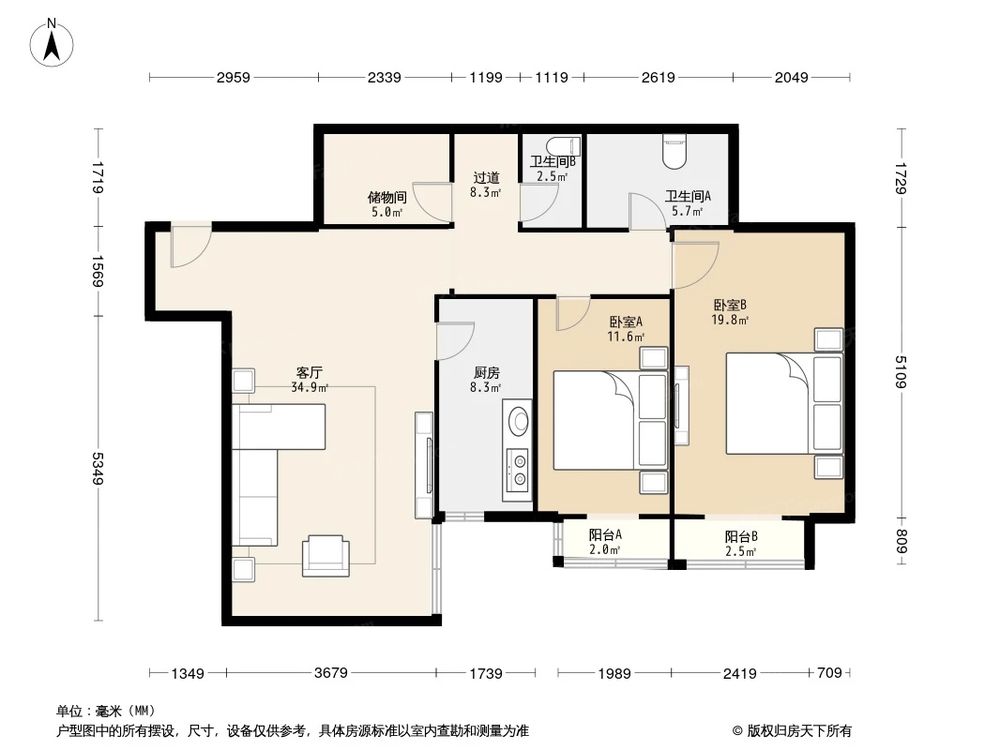 相似户型图