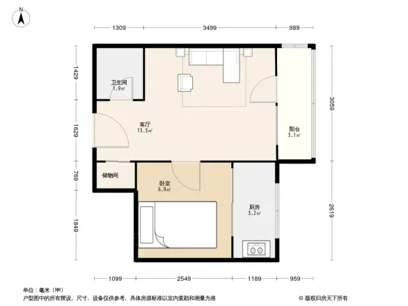 青年湖东里户型图