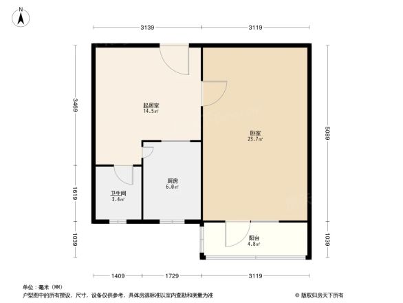 育芳园户型图