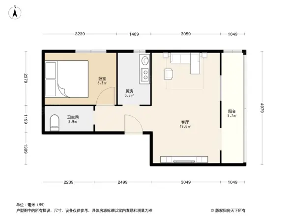 玉桥北里户型图