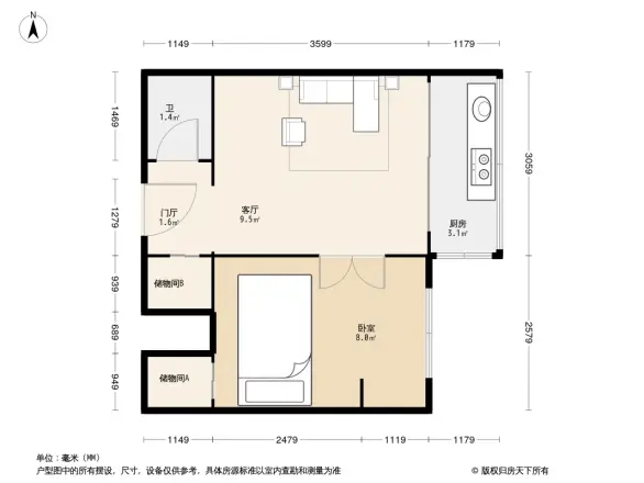 青年湖东里户型图
