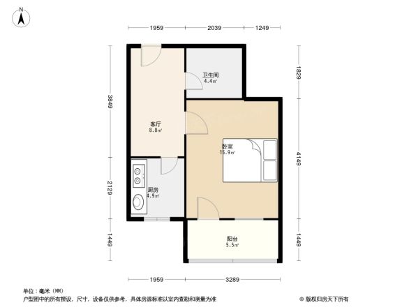 双榆树东里户型图