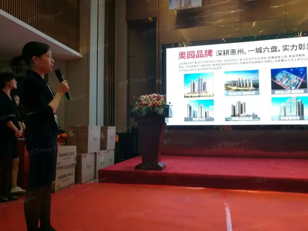 奥园·天翔誉峰活动现场