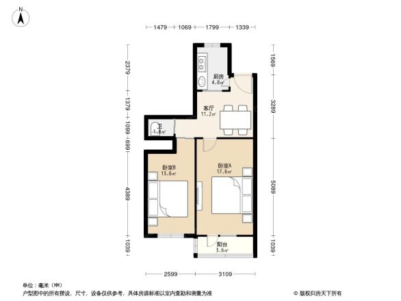 小马厂西里户型图