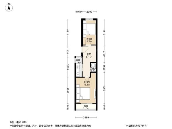 杨庄北街3号院户型图