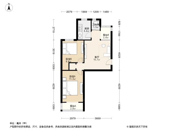 石龙北路20号院户型图
