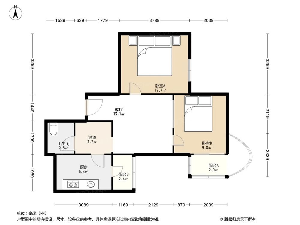 相似户型图