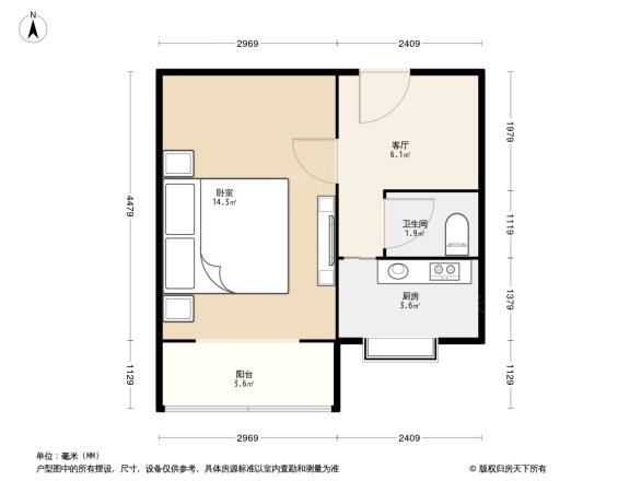 新华街一里户型图