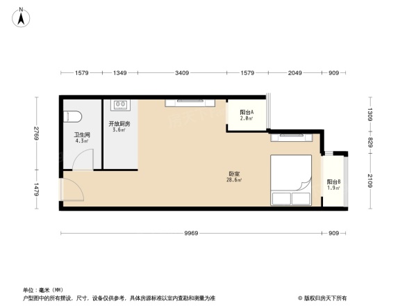 夏都盈座户型图