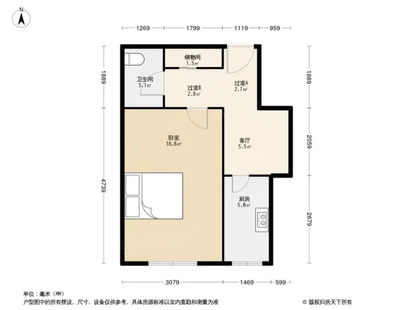 蓟门东里户型图
