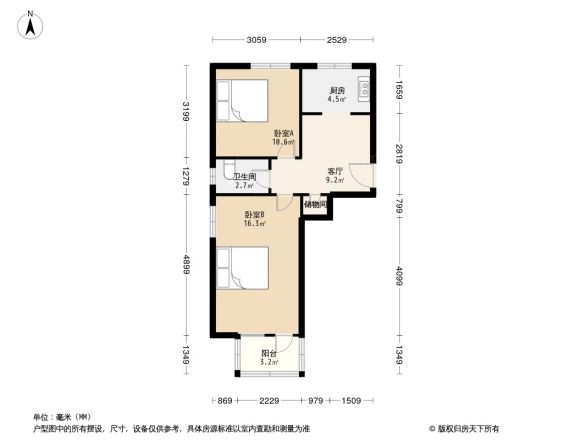 本司胡同户型图