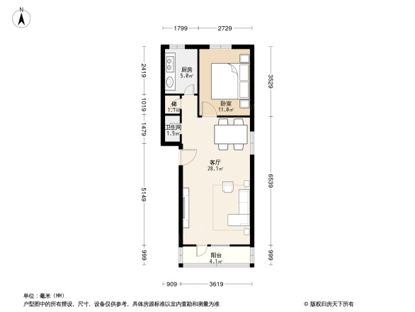 体育场路26号院户型图