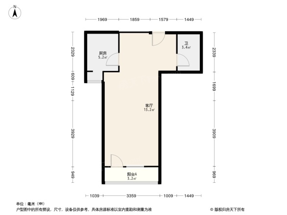 蜂鸟社区户型图