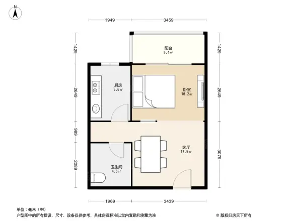 文慧园15号16公寓户型图