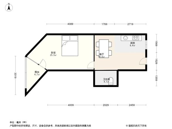 会城门小区户型图