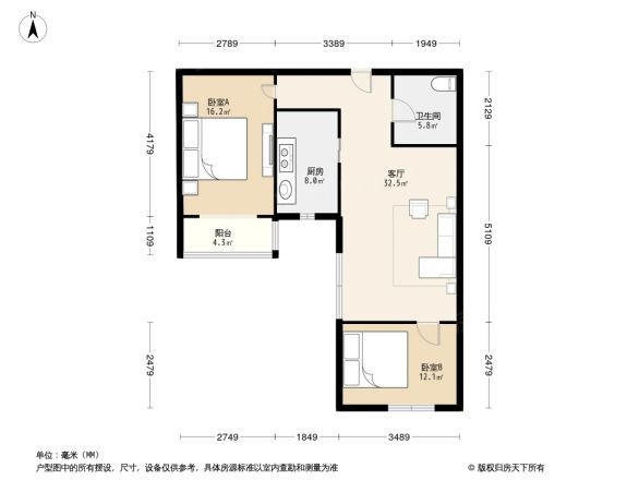 和谐雅园户型图