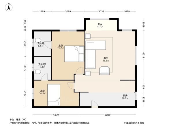 三全公寓户型图