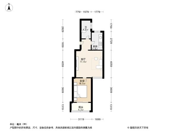 草桥欣园四区户型图