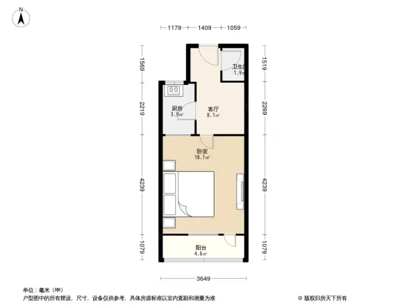 蓟门北里户型图