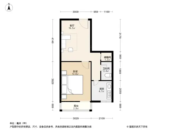 芳古园二区户型图