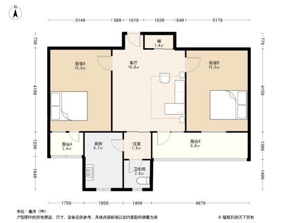 石龙北路20号院户型图