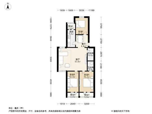 清逸园甲区户型图