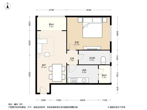 新村四里户型图
