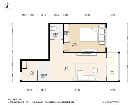 大西洋新城E区户型图