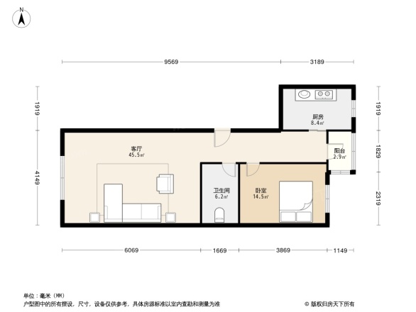 诚品建筑户型图