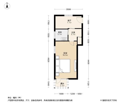 机场南路东里户型图