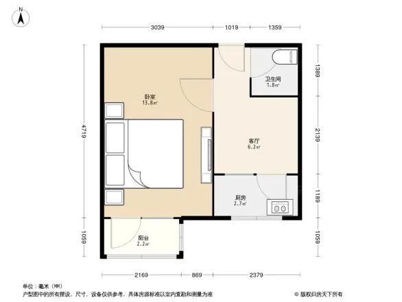 蓟门北里户型图