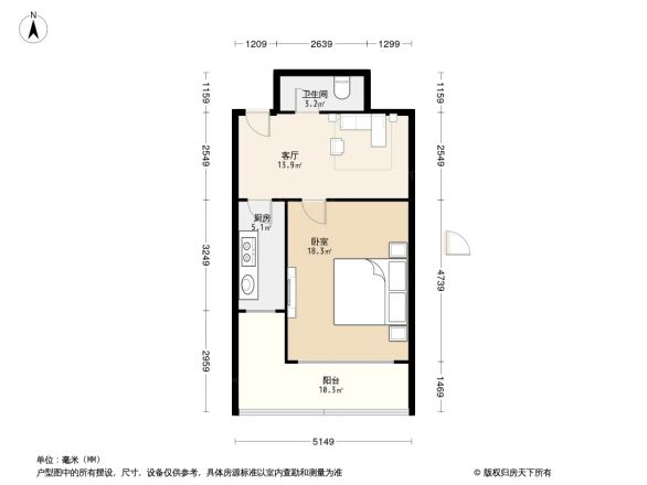 会城门小区户型图