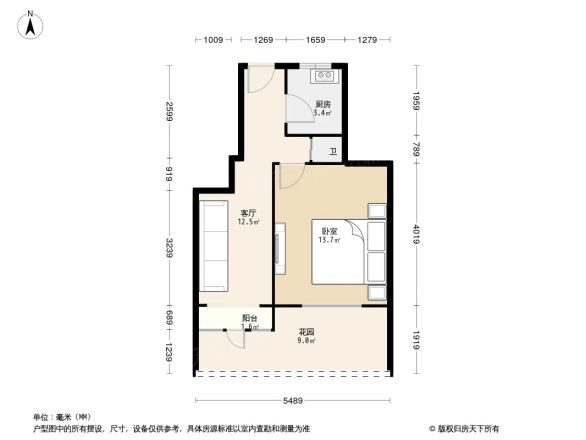 机场南路东里户型图