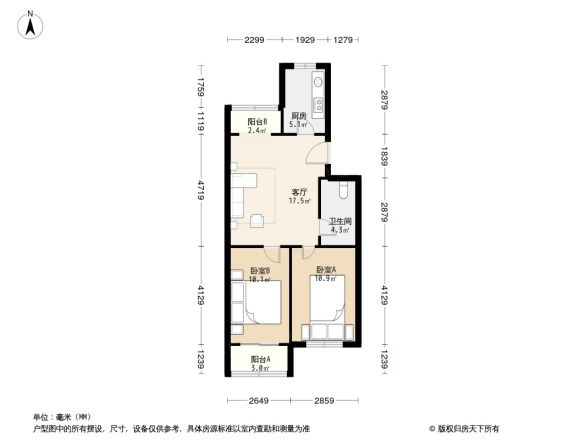 卢沟桥南里甲八号院户型图