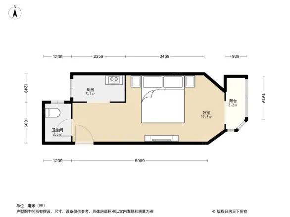 三庙大院户型图