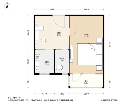 芍药居9号院户型图