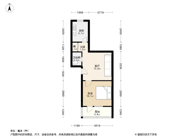 体育场路26号院户型图