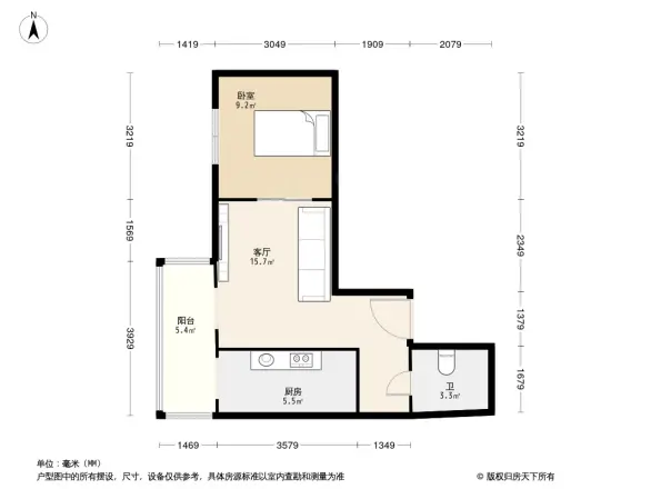 文慧园15号16公寓户型图