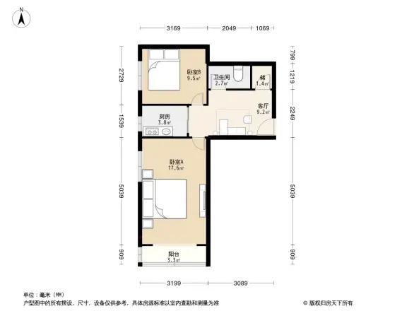 新华街一里户型图