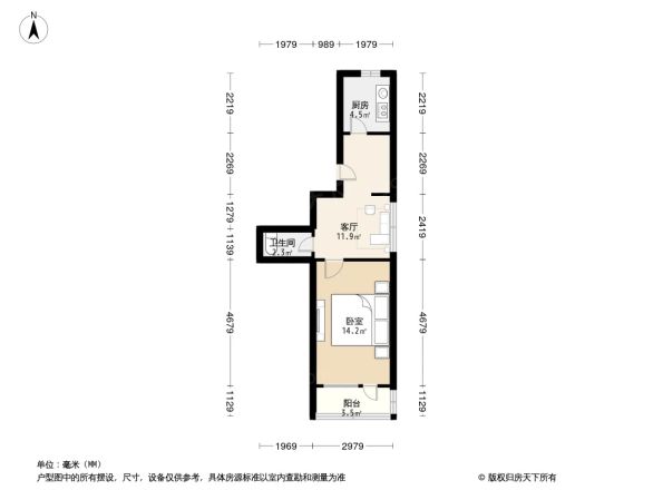 泥洼路5号院户型图