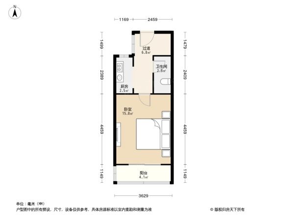 金家村1号院户型图