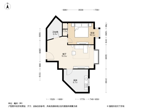夏都盈座户型图
