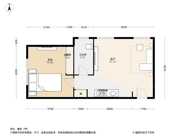 大西洋新城E区户型图