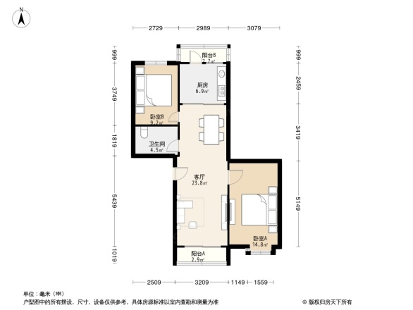 绿岛家园户型图