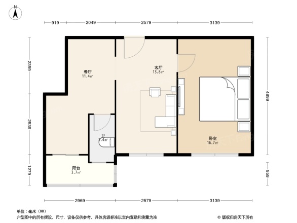惠新西街甲17号院户型图