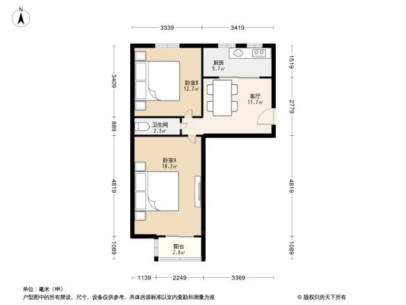 新村四里户型图