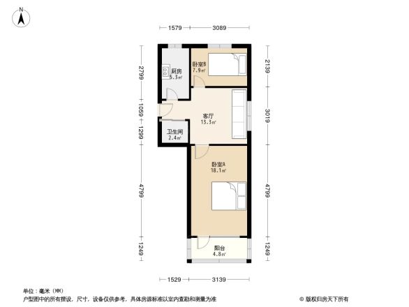翠微路26号院户型图